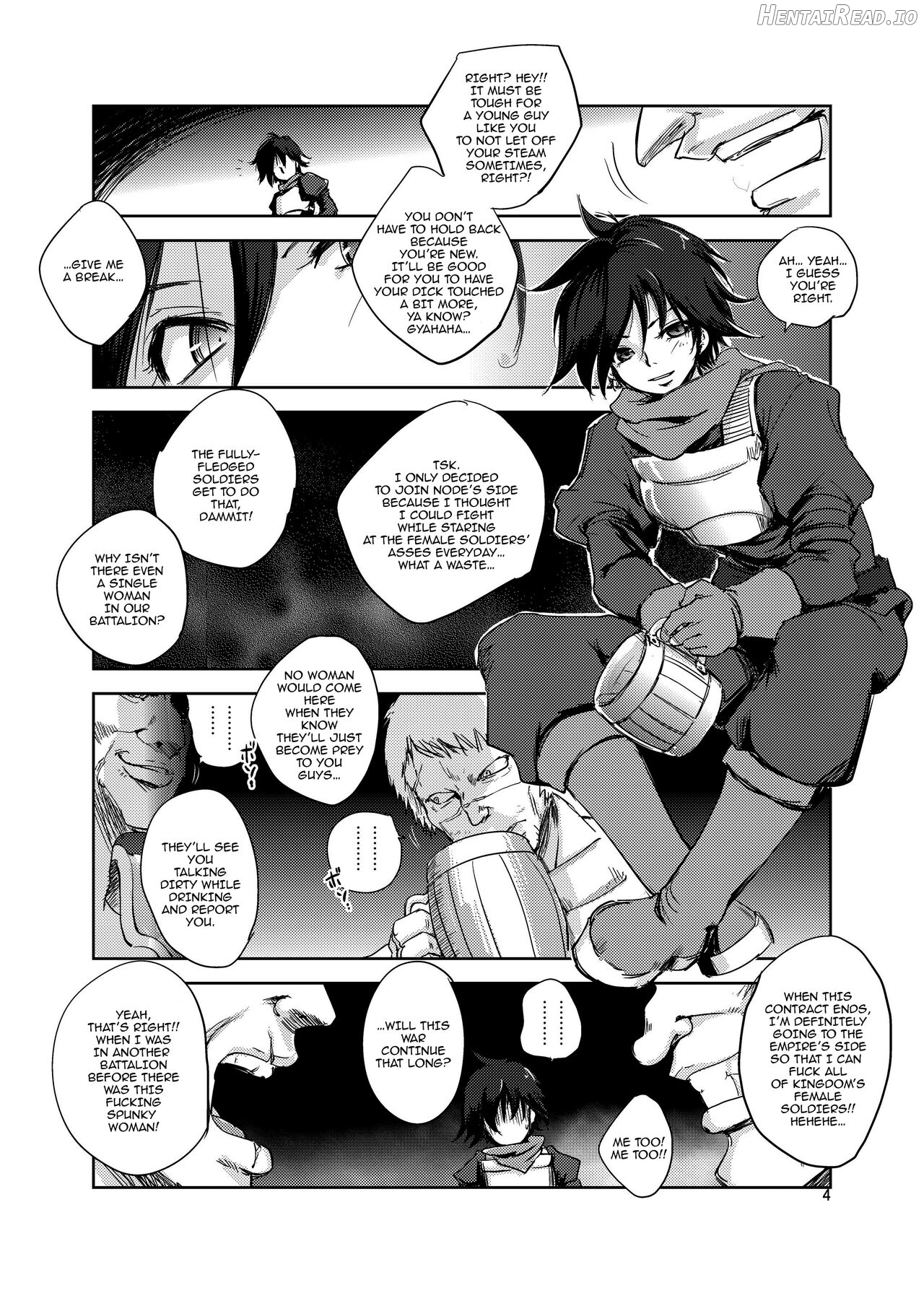 GRASSEN'S WAR ANOTHER STORY Ex #01 Node Shinkou I Chapter 7 - page 3