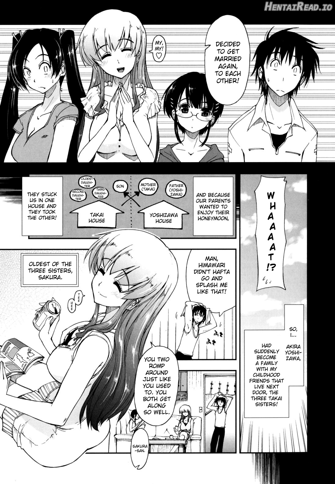 Mosaic x Sanshimai Bangai Hen Chapter 1 - page 6