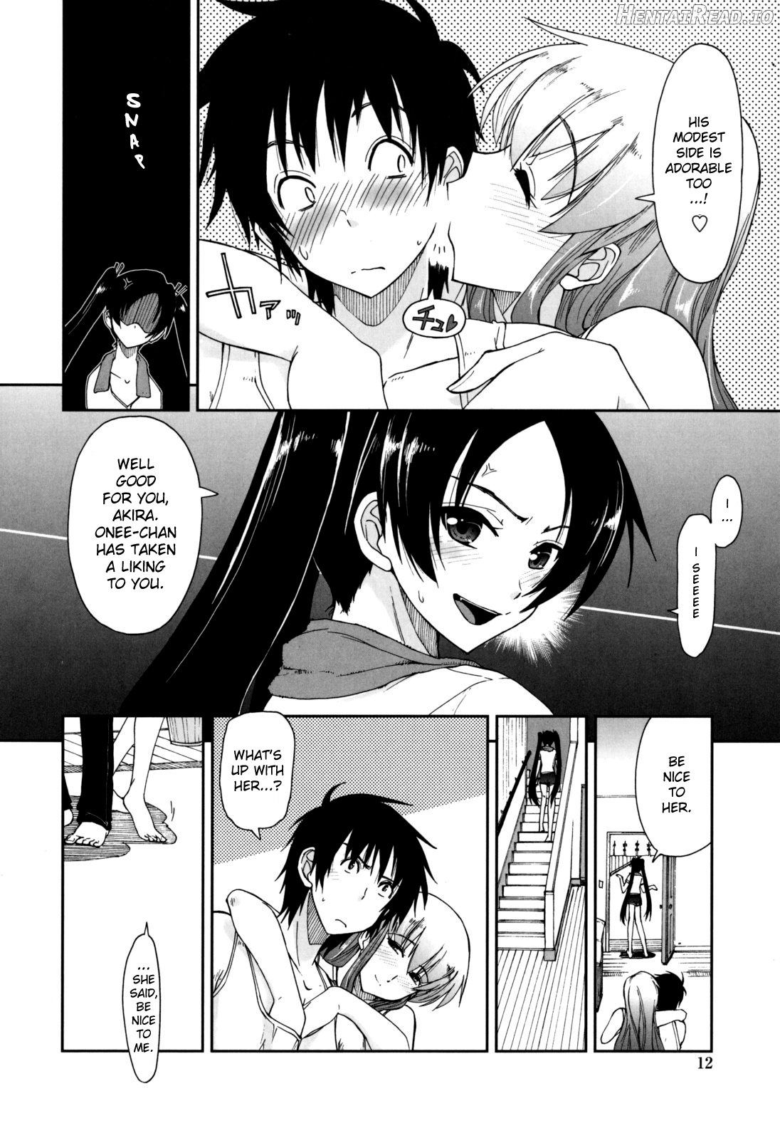 Mosaic x Sanshimai Bangai Hen Chapter 1 - page 9