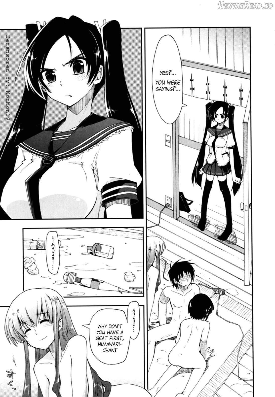 Mosaic x Sanshimai Bangai Hen Chapter 1 - page 124