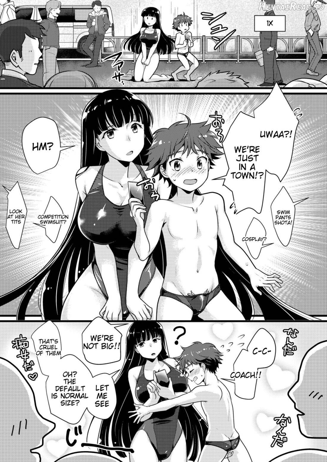 Boku to Onna-san no Himitsu no Machi Chapter 1 - page 4