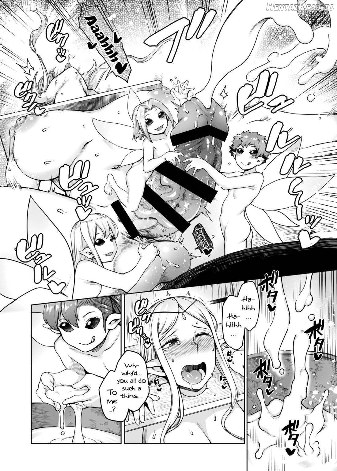 Futanari Elf to Yousei no Mori Chapter 1 - page 8