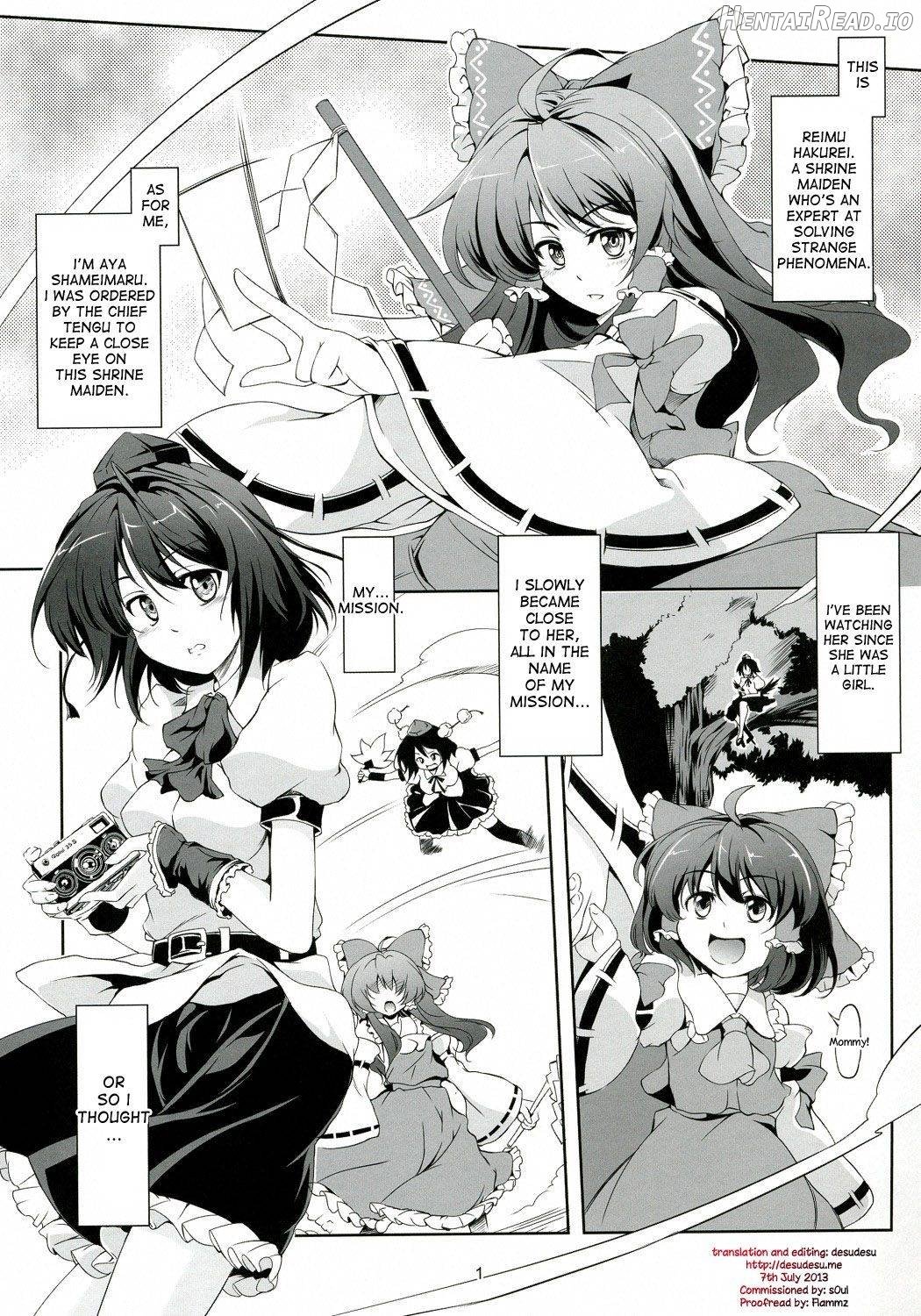 Touhou Koiiro Monogatari - AyaMu Chapter 1 - page 2