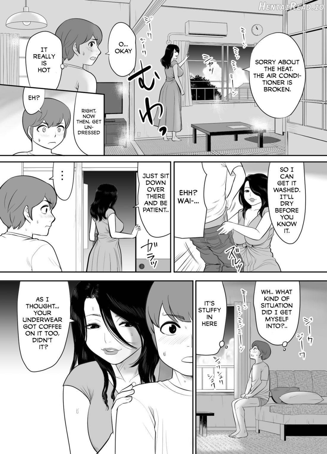 Oba-san no Houman na Nikutai ni Umorete Doutei o Ubawareta Atsui Natsu no Hi Chapter 1 - page 8