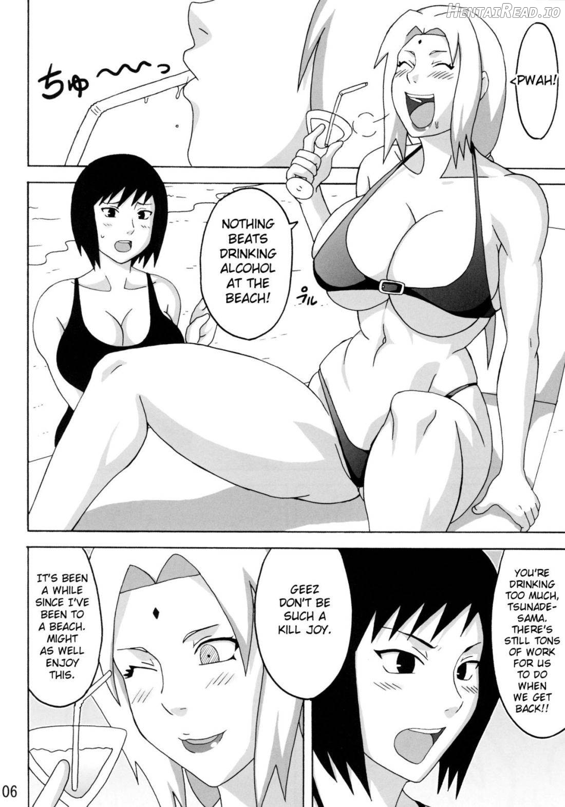 Konoha Girls In The Beach Chapter 1 - page 4