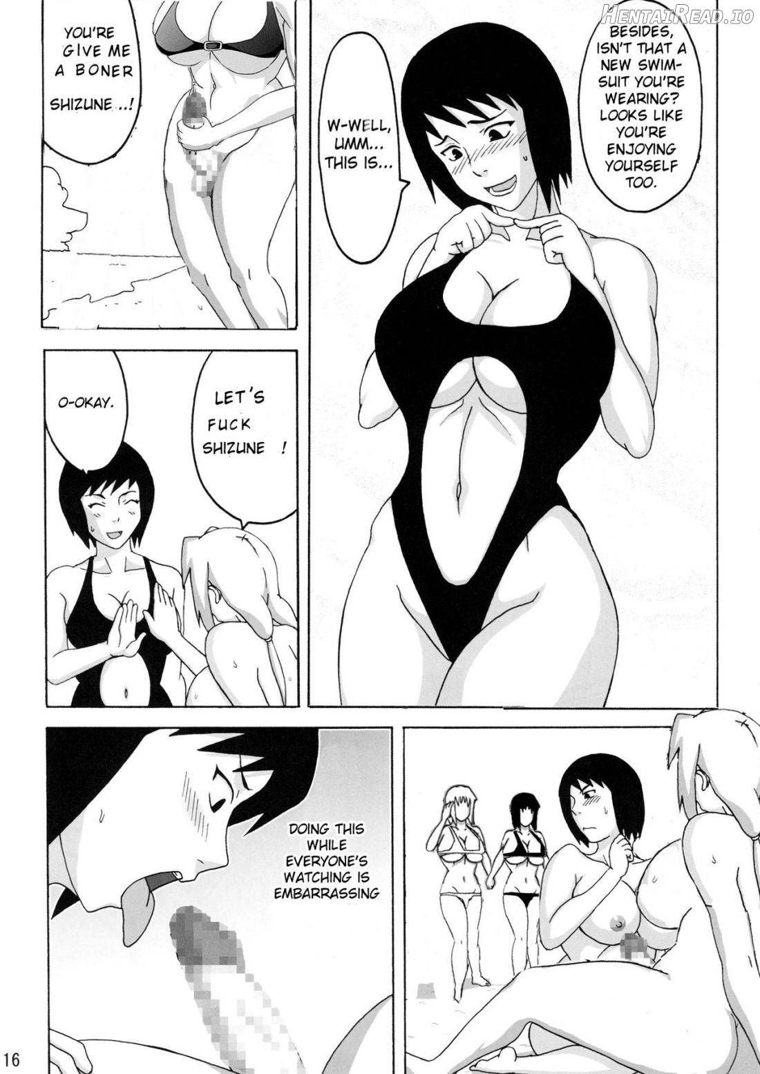 Konoha Girls In The Beach Chapter 1 - page 5