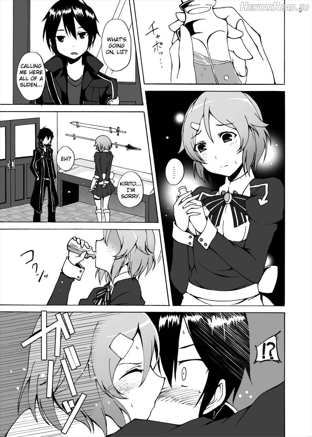 Lisbeth no Ketsui... Kiken na Kusuri o Tsukatte demo Asuna kara Kirito o Ubatte Miseru... Chapter 1 - page 2