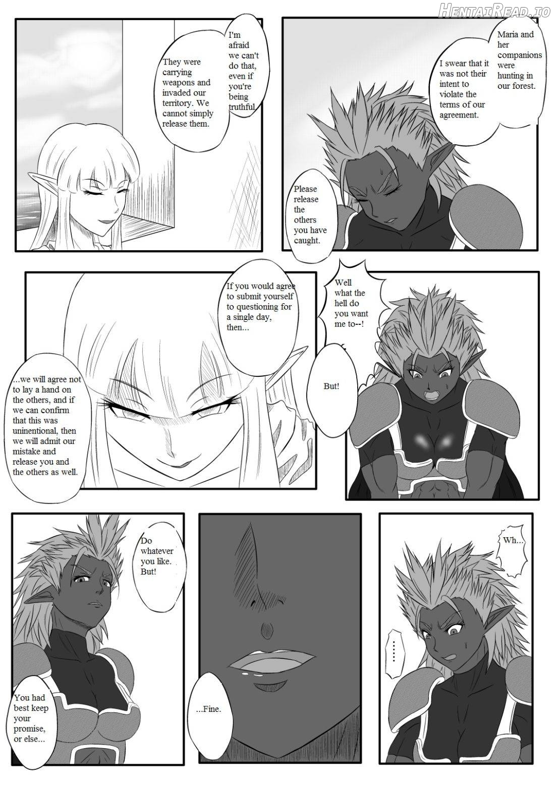 Kusuguri Goumon Taikyuu Hon ~Dark Elf Zokuchou Hen~ Chapter 1 - page 6