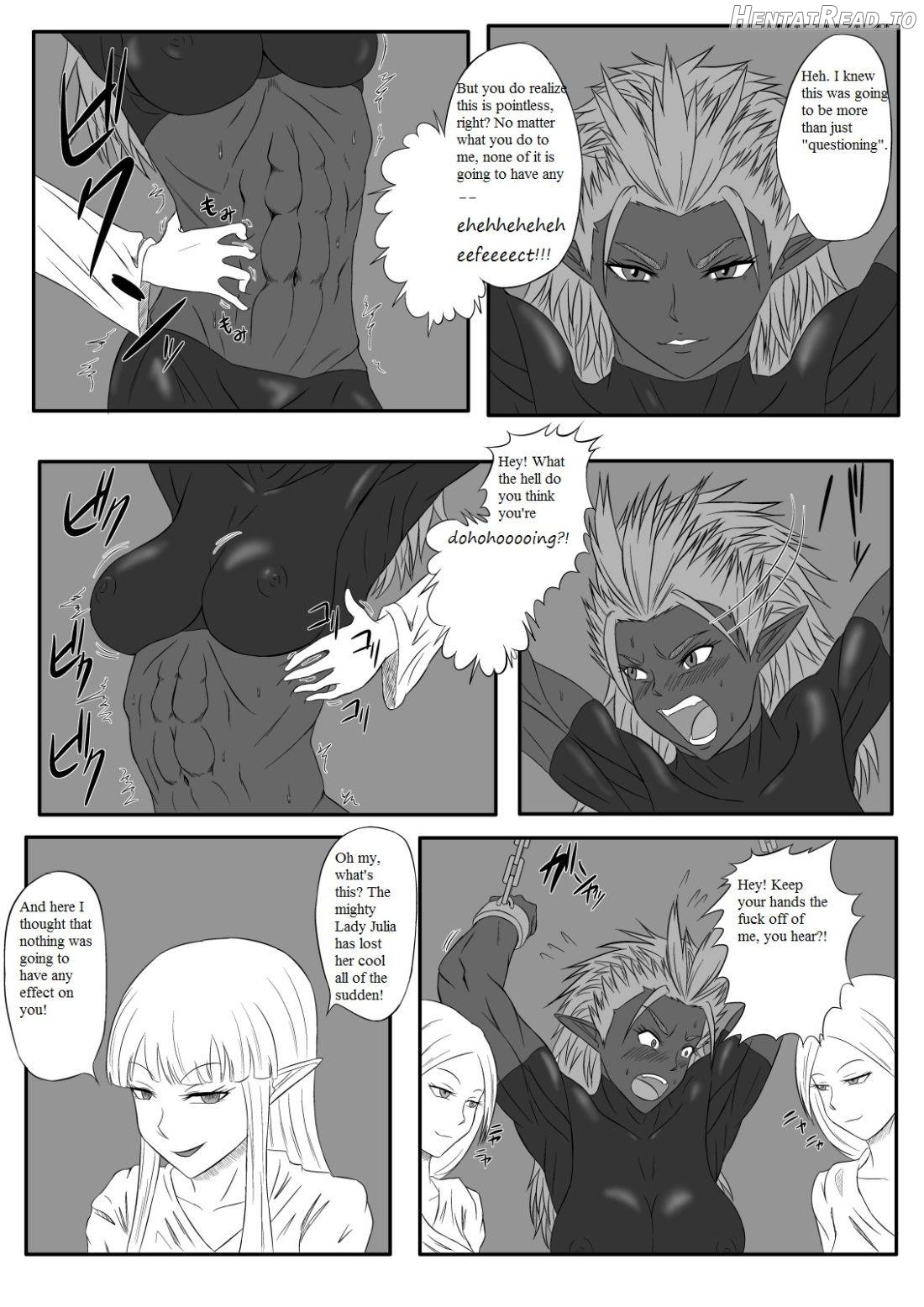 Kusuguri Goumon Taikyuu Hon ~Dark Elf Zokuchou Hen~ Chapter 1 - page 10