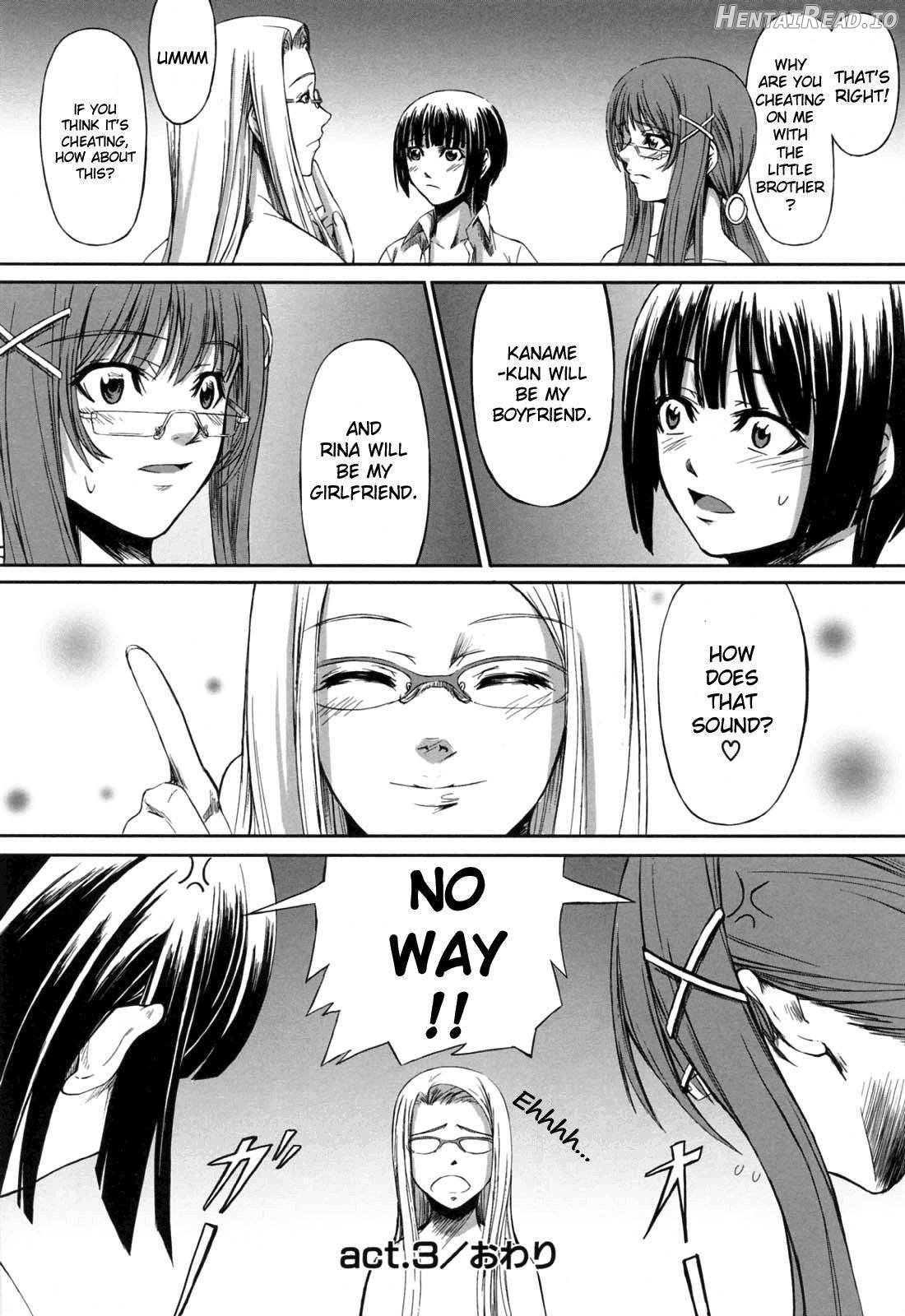 Kanojo to Ane no Nijuu Rasen Chapter 1 - page 84