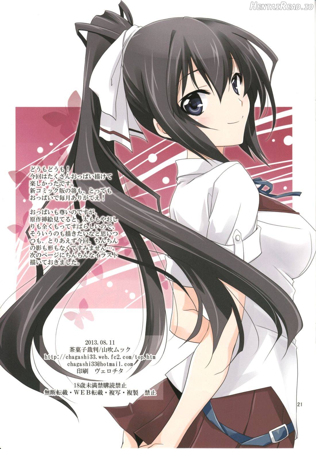 Burst Up！Infinite Stratos FAN BOOK Chapter 1 - page 21