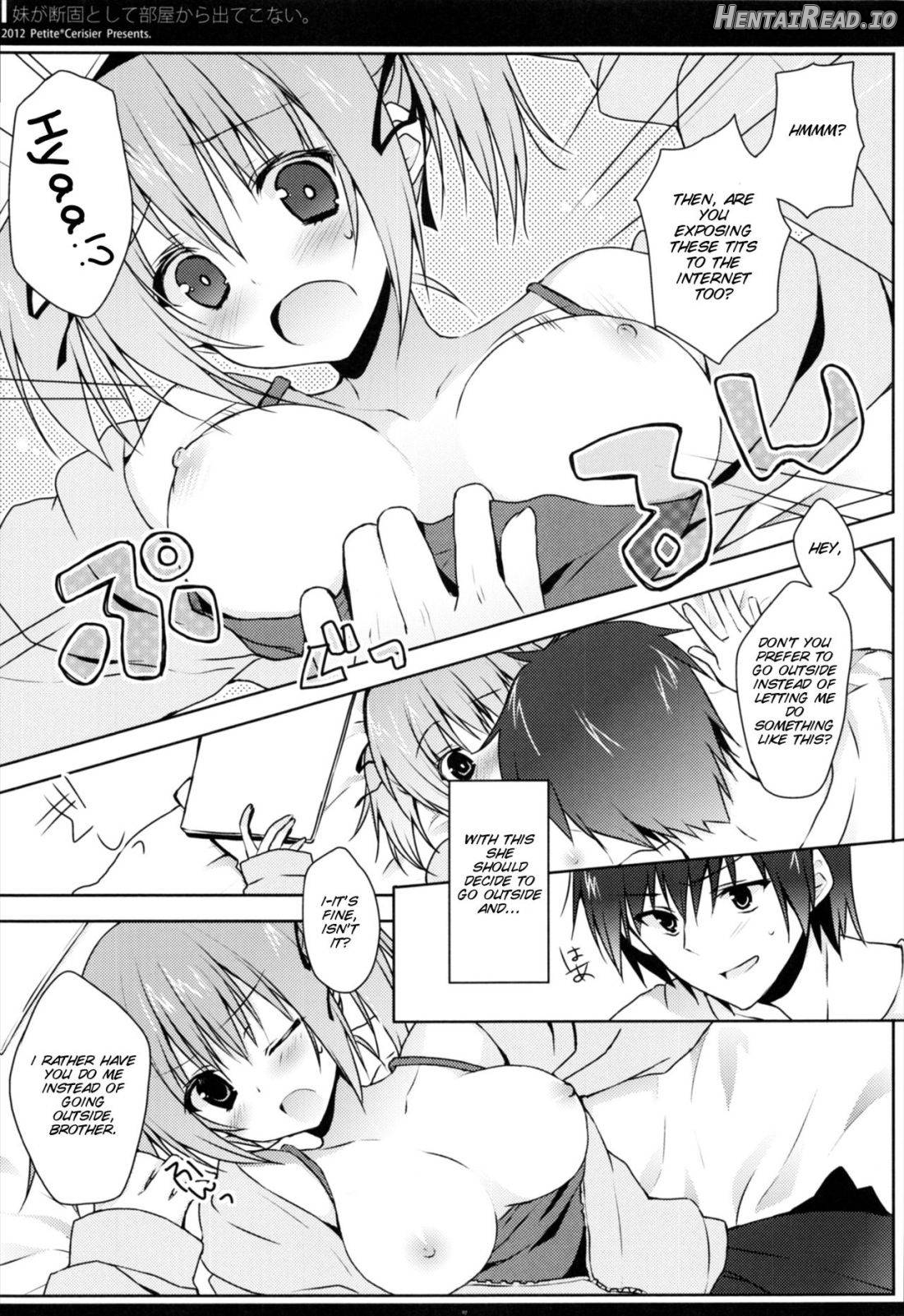 Imouto ga Danko to shite Heya Kara Detekonai Chapter 1 - page 4