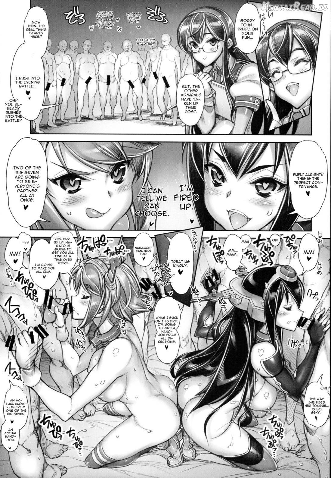 KanColle -SEX FLEET COLLECTION- Nagato Mutsu Chapter 1 - page 12