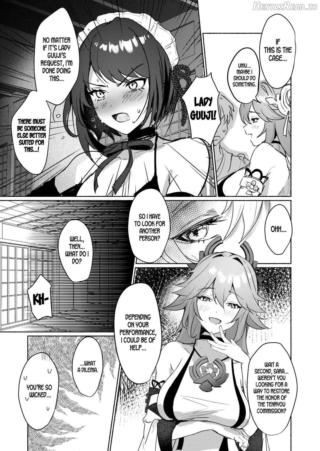 Inazuma Clumsy Maid Chaya ~ Cosplay Sex With The Unusually Horny Maids ~ Chapter 1 - page 15