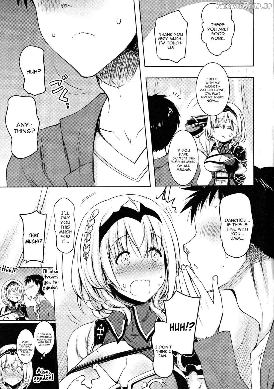 Danchou ga Omunede Teinei ni Tannen ni Nuite Kurete Kara no Honban Chapter 1 - page 4