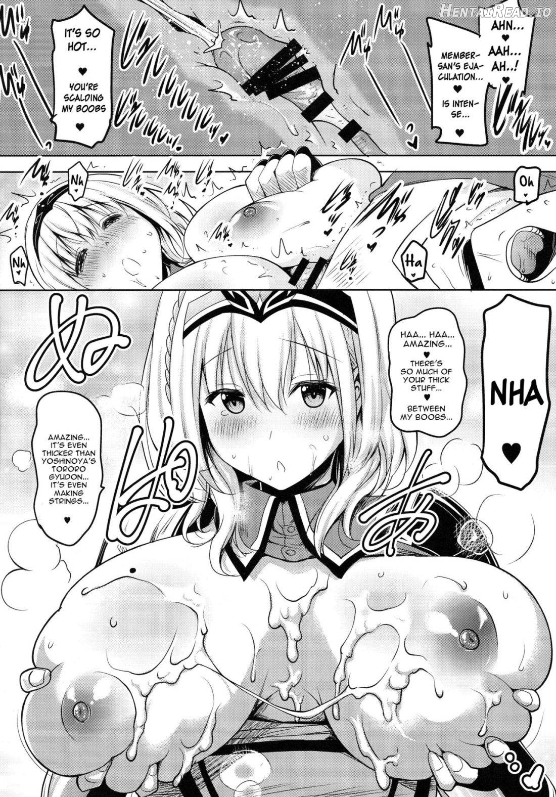 Danchou ga Omunede Teinei ni Tannen ni Nuite Kurete Kara no Honban Chapter 1 - page 9