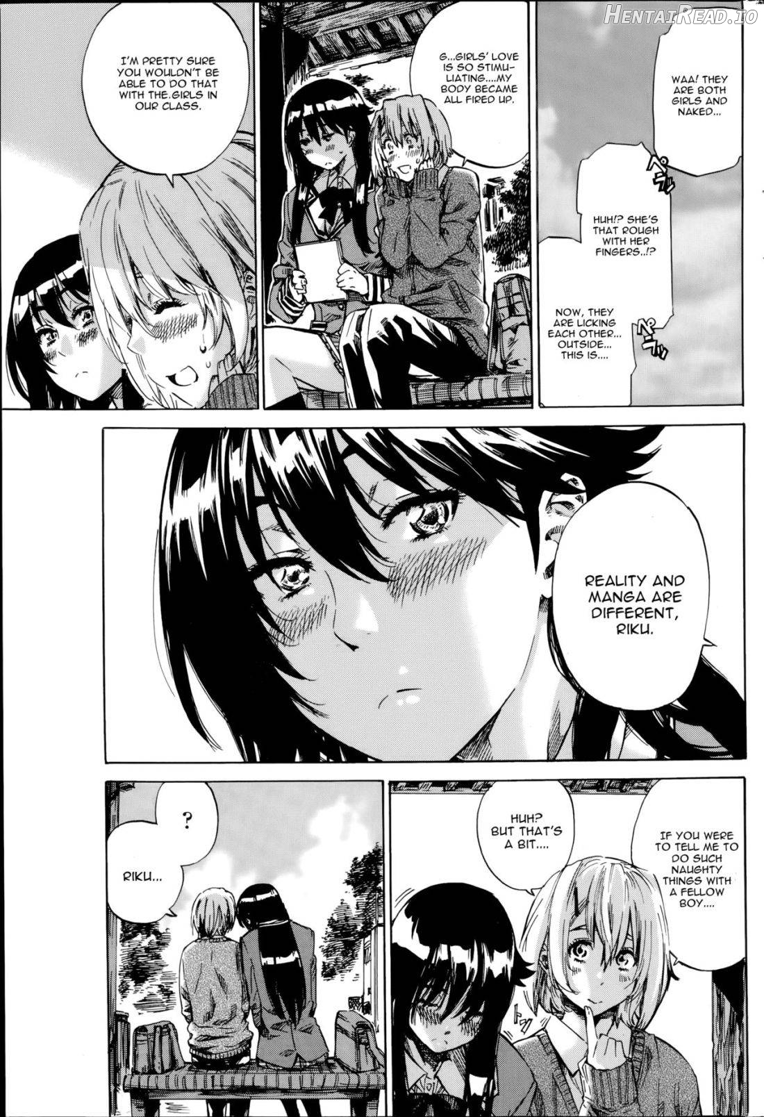 Yuri Zuki Kanojo wa Yuri Kanojo ga Dekinai Chapter 1 - page 7