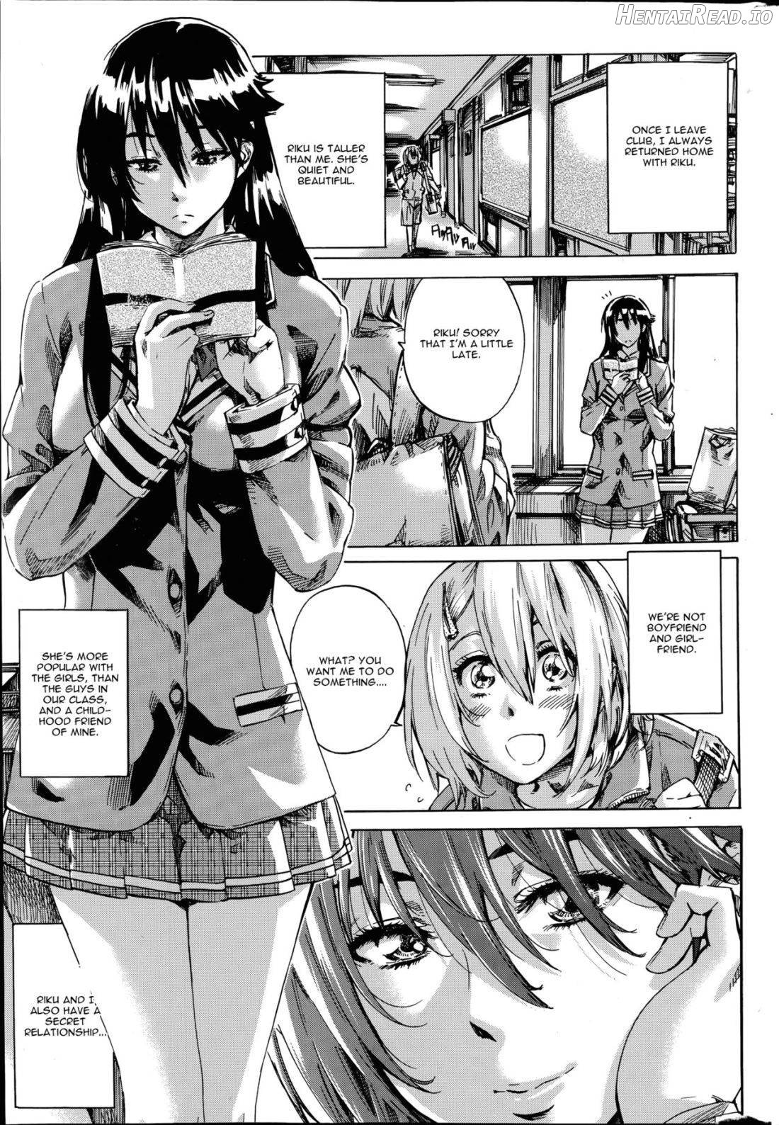 Yuri Zuki Kanojo wa Yuri Kanojo ga Dekinai Chapter 2 - page 1