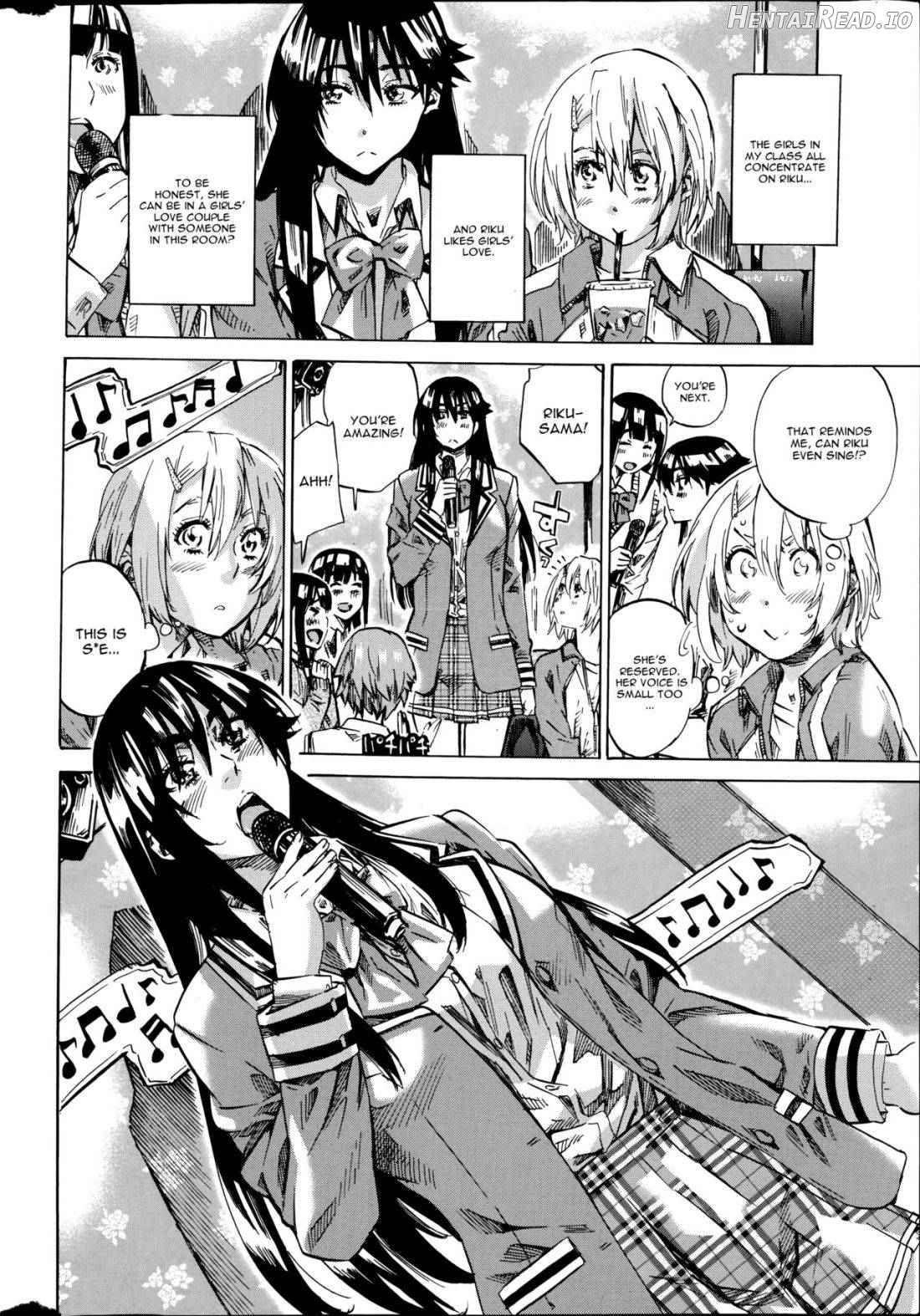 Yuri Zuki Kanojo wa Yuri Kanojo ga Dekinai Chapter 3 - page 4