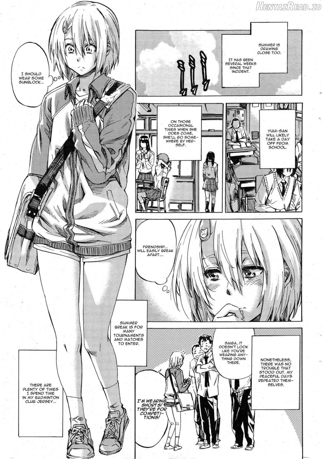 Yuri Zuki Kanojo wa Yuri Kanojo ga Dekinai Chapter 4 - page 1