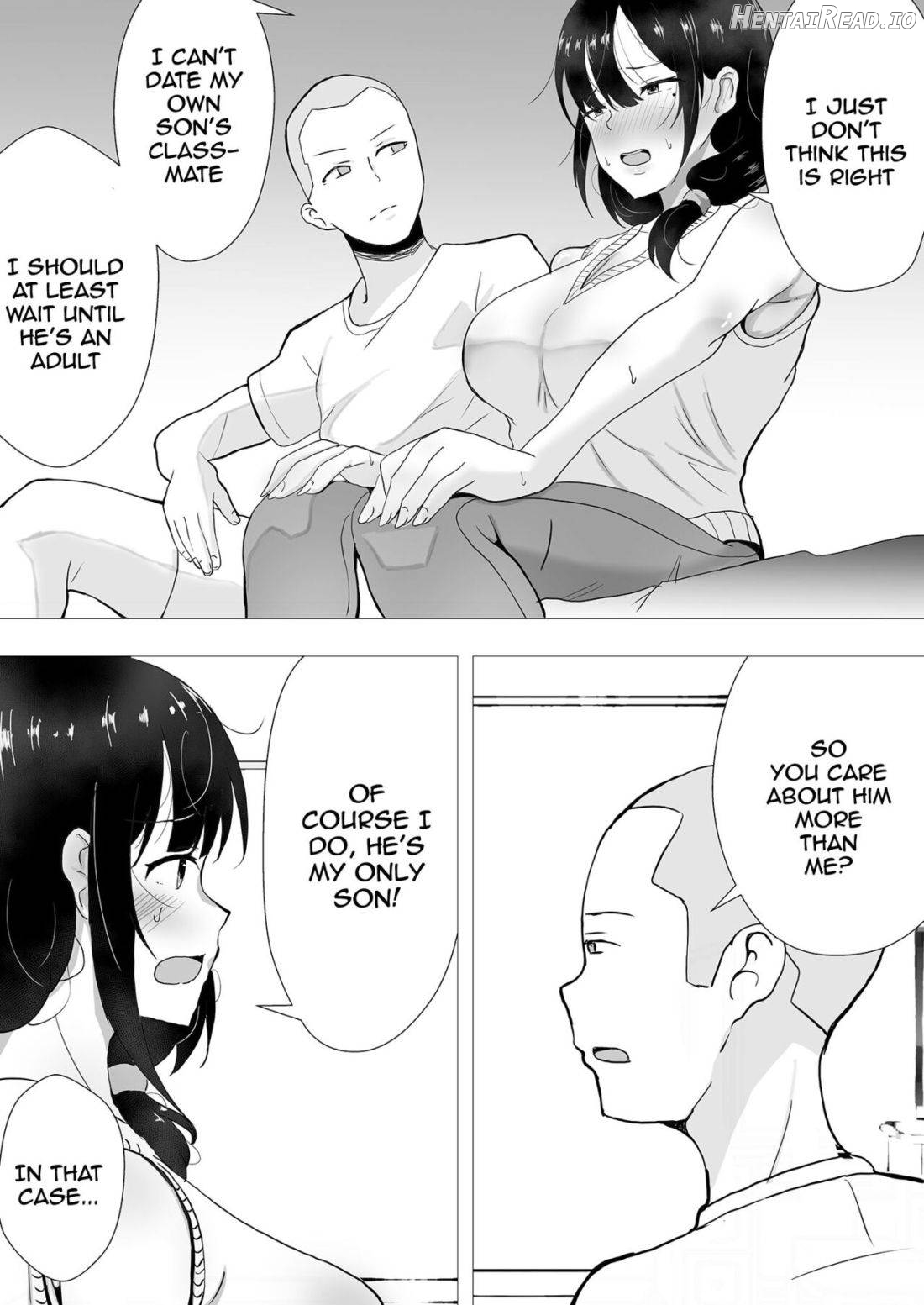 TomoKano Kaa-chan II ~Jitaku, Musuko no Tomodachi ni Ochita Natsu~ Chapter 1 - page 8