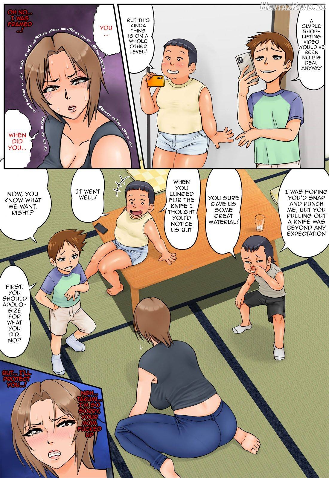 Tomodachi no Hahaoya ga Keitai no Motoyan datta node Yowami o Nigitte Yaritai Houdai shite mita Chapter 1 - page 16