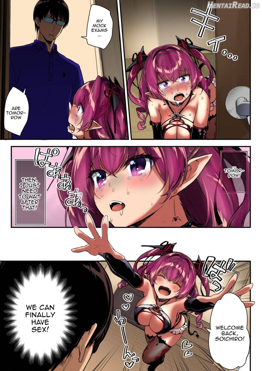 Zako Succubus-chan wa Semen ga Hoshii no! - Colorized Chapter 1 - page 20