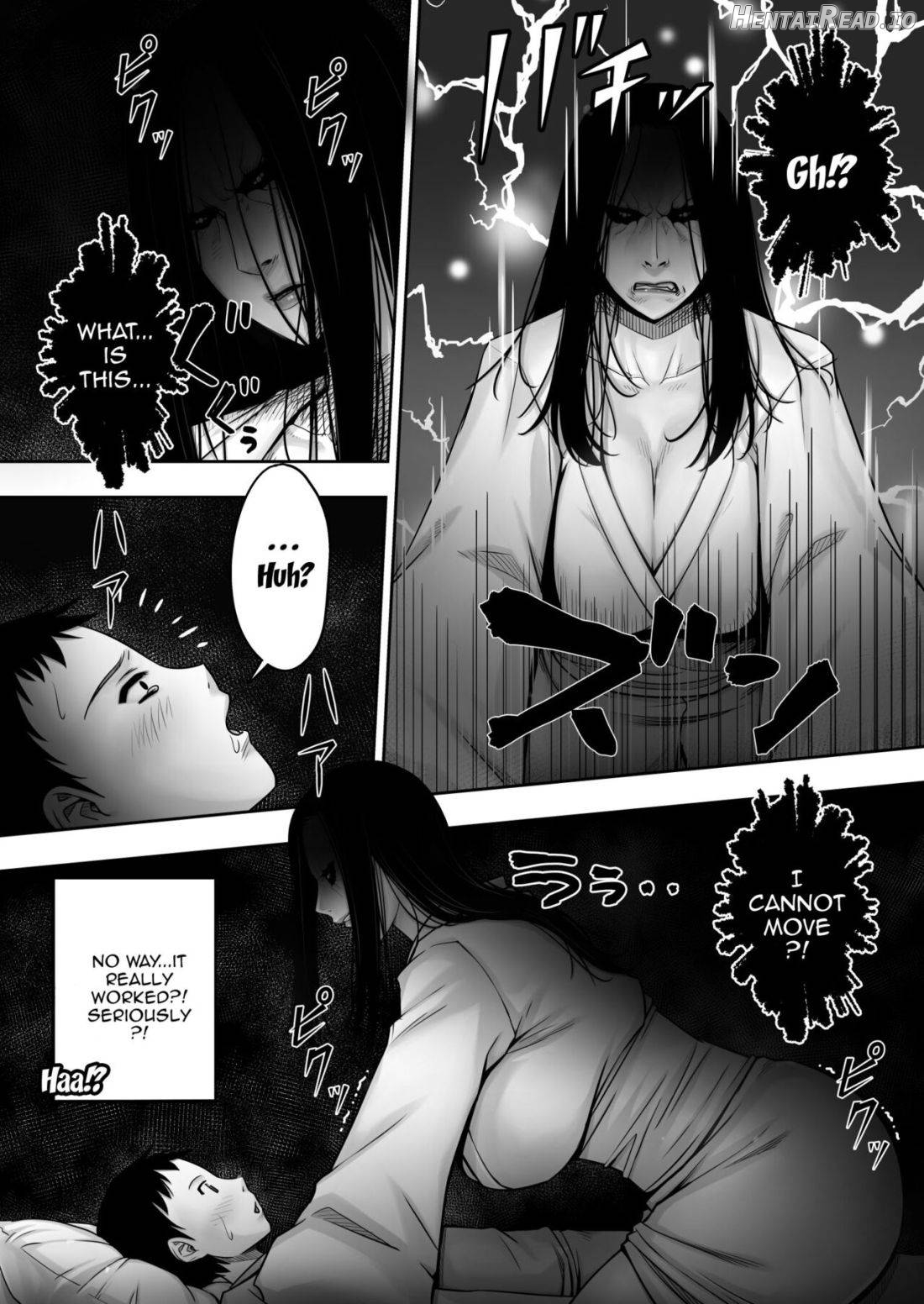 Doutei ga Heya ni Toritsuite Iru Onna Yuurei ni Gyaku Kanashibari o Kaketa Kekka Chapter 1 - page 5