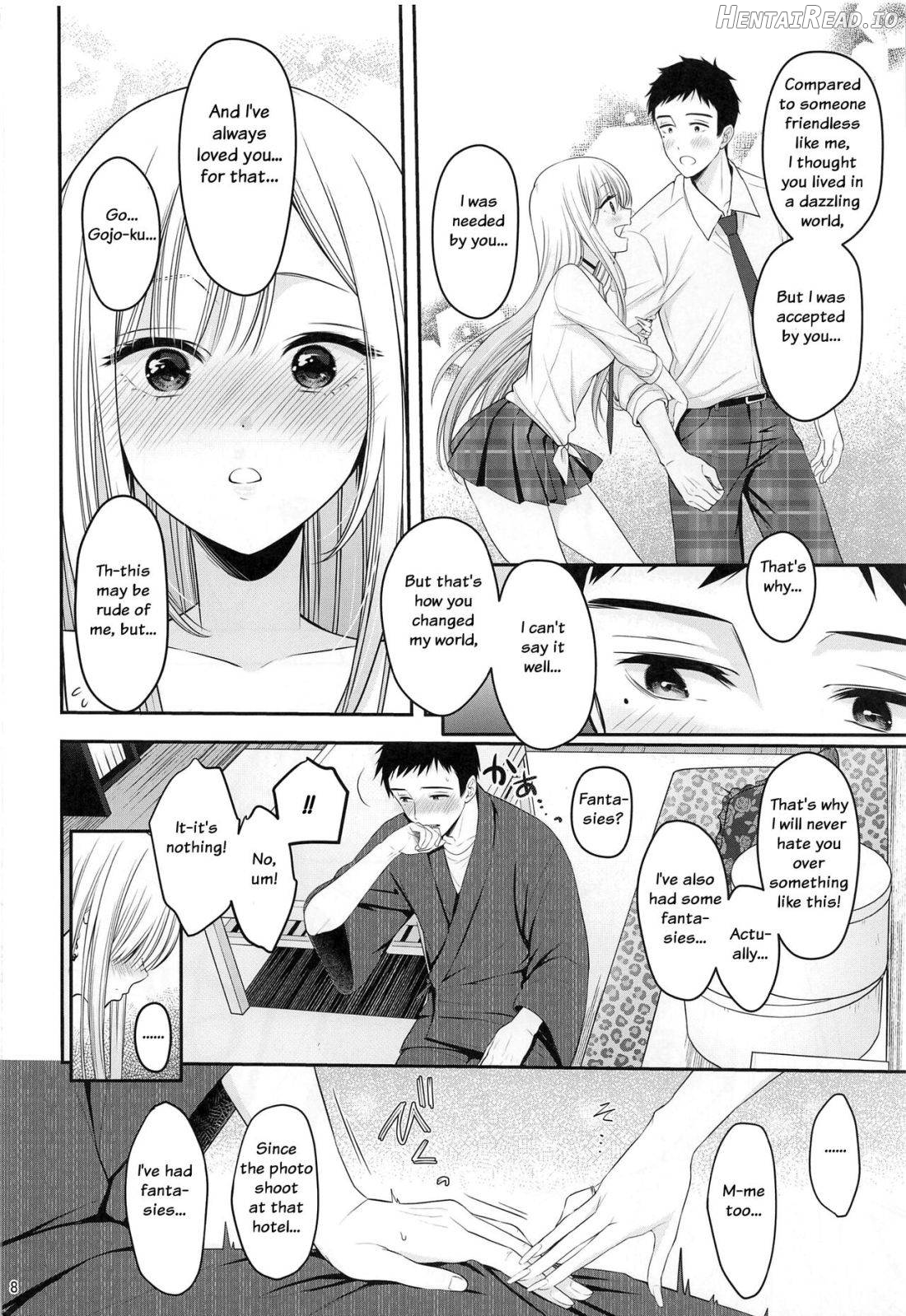 Gojou-kun no Koto ga Daishuki Sugite Yona Yona Hakadotte Ita Koto ga Bareta Ken Chapter 1 - page 8