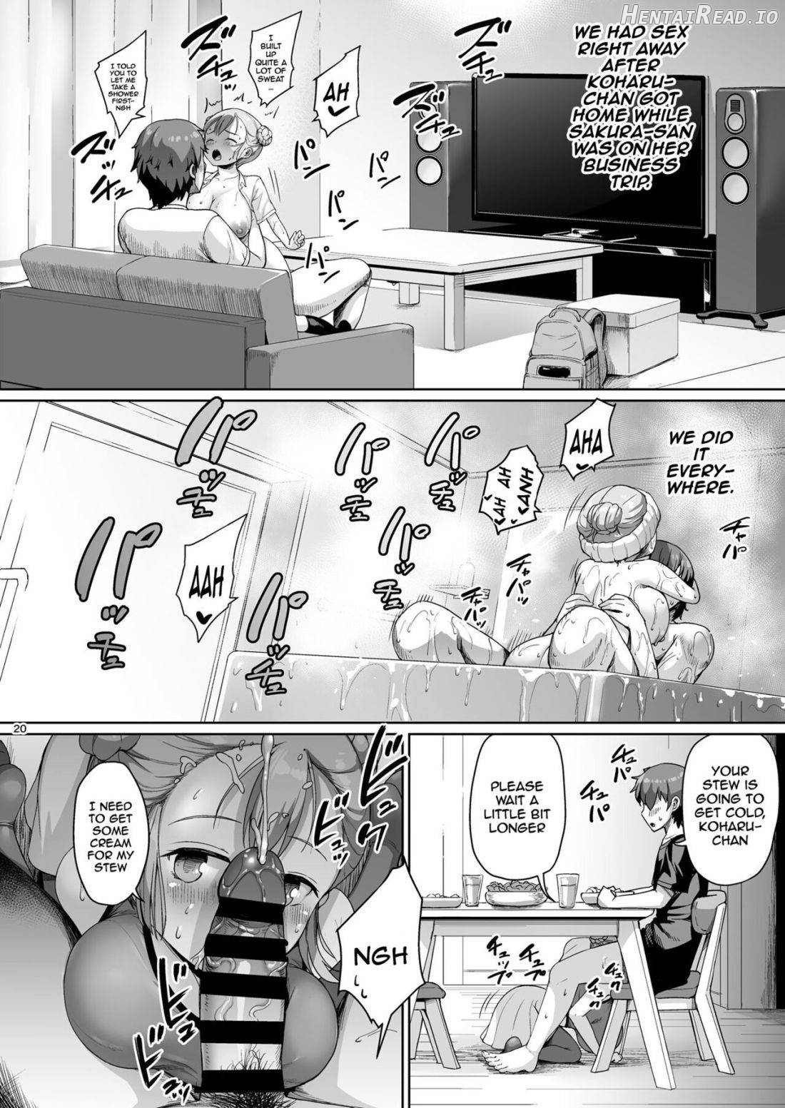 Kyonyuu no Oyako ni Osewa ni Nattemasu. Musume Hen Chapter 1 - page 19