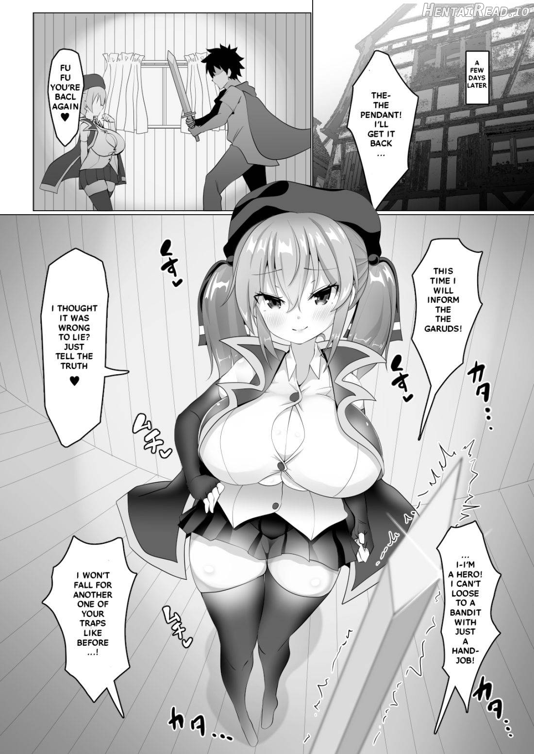 Chichi ga Dekai dake no Touzoku Musume nanka ni Makeru Wake Nai daro!! Chapter 1 - page 19