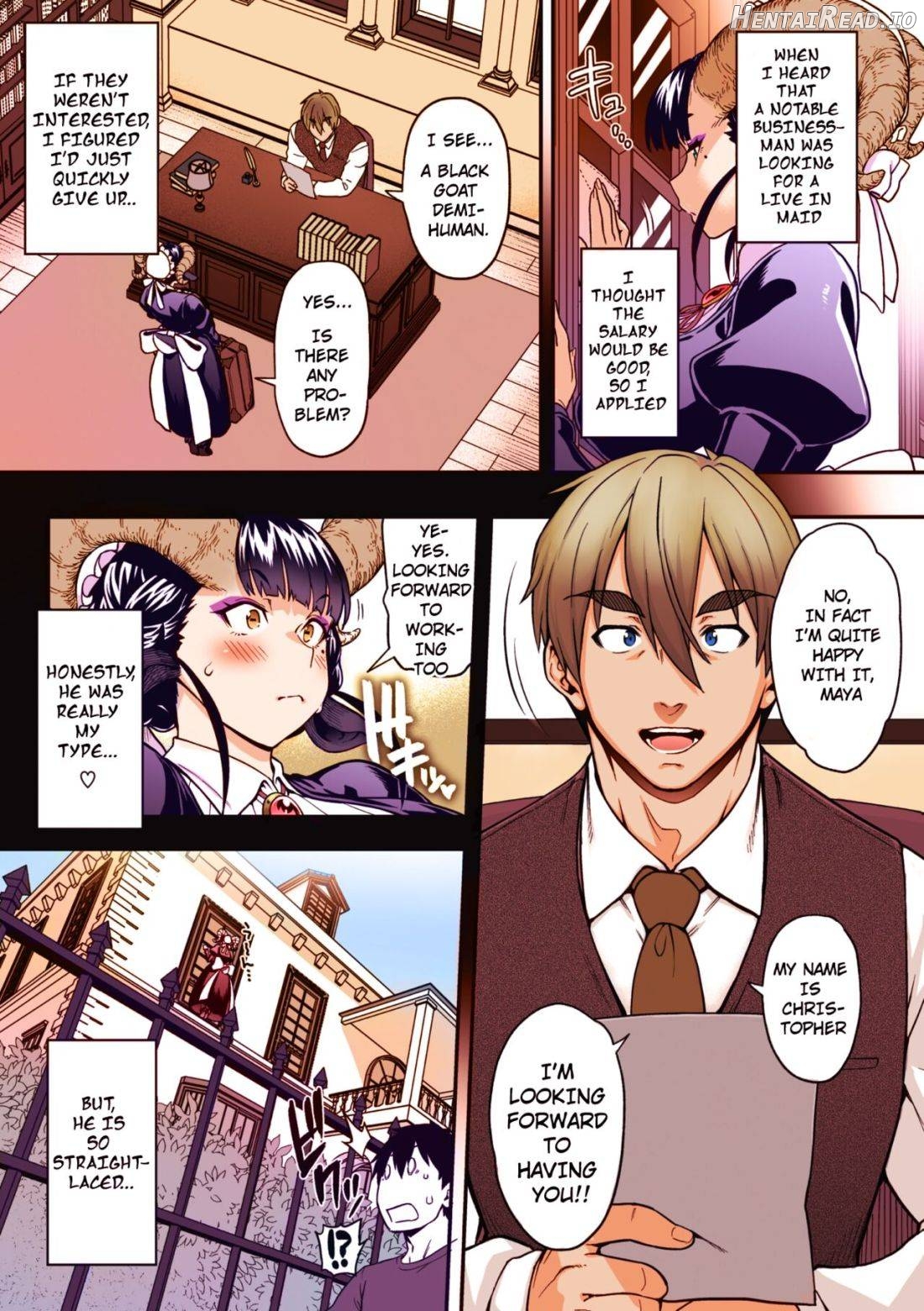 Koisuru Kuroyagi - Colorized Chapter 4 - page 3