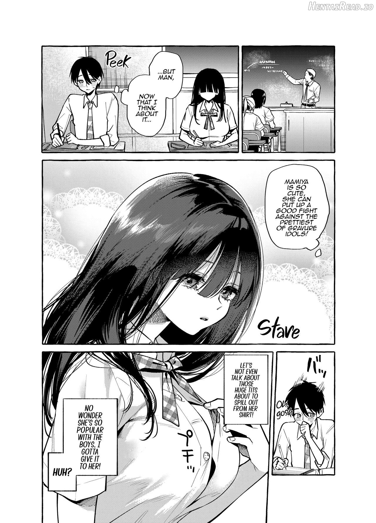 Tonari no Seki no Mamiya-san Chapter 1 - page 4