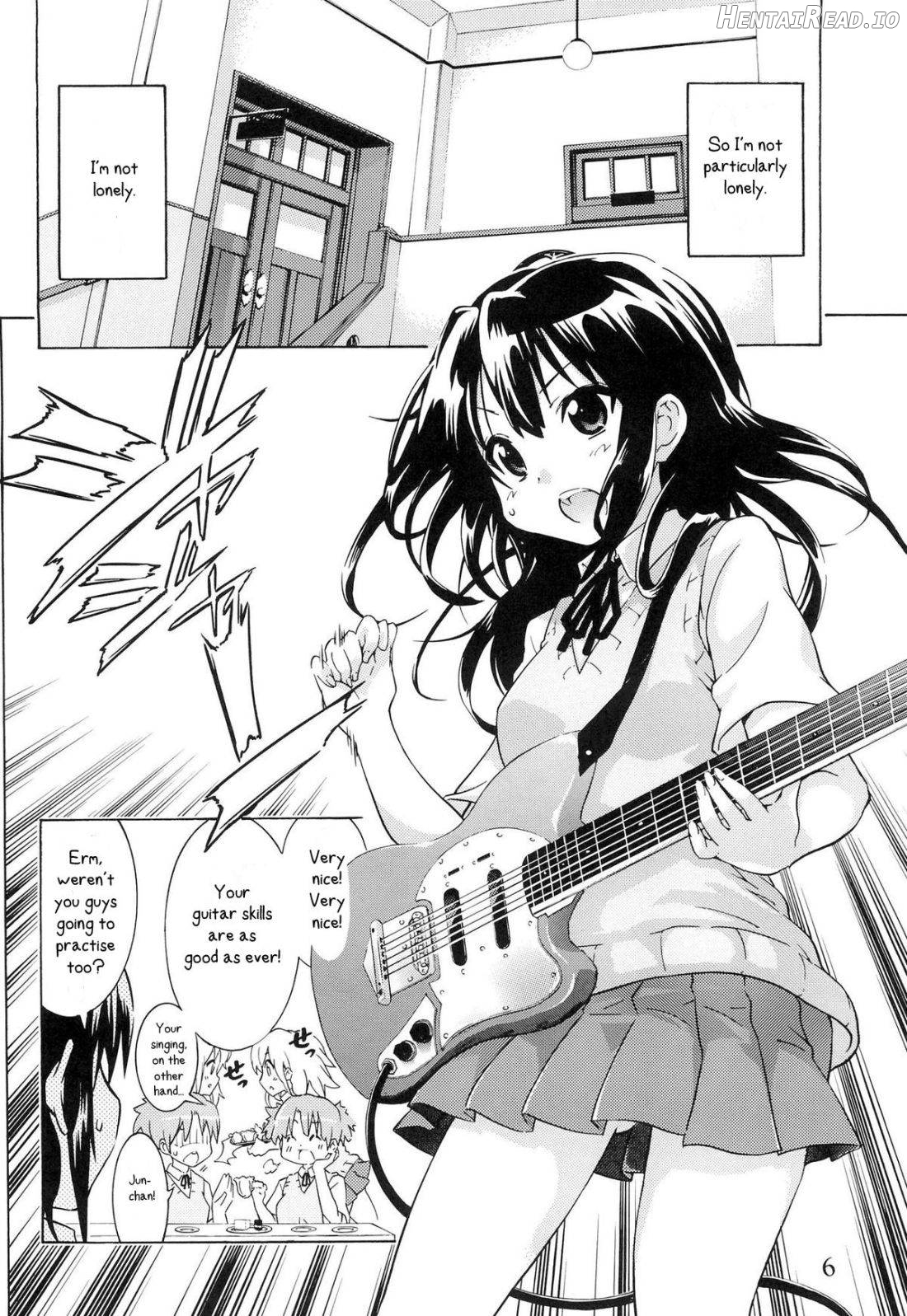 YURI-ON! #1 "Mesomeso Azunyan!" Chapter 1 - page 4