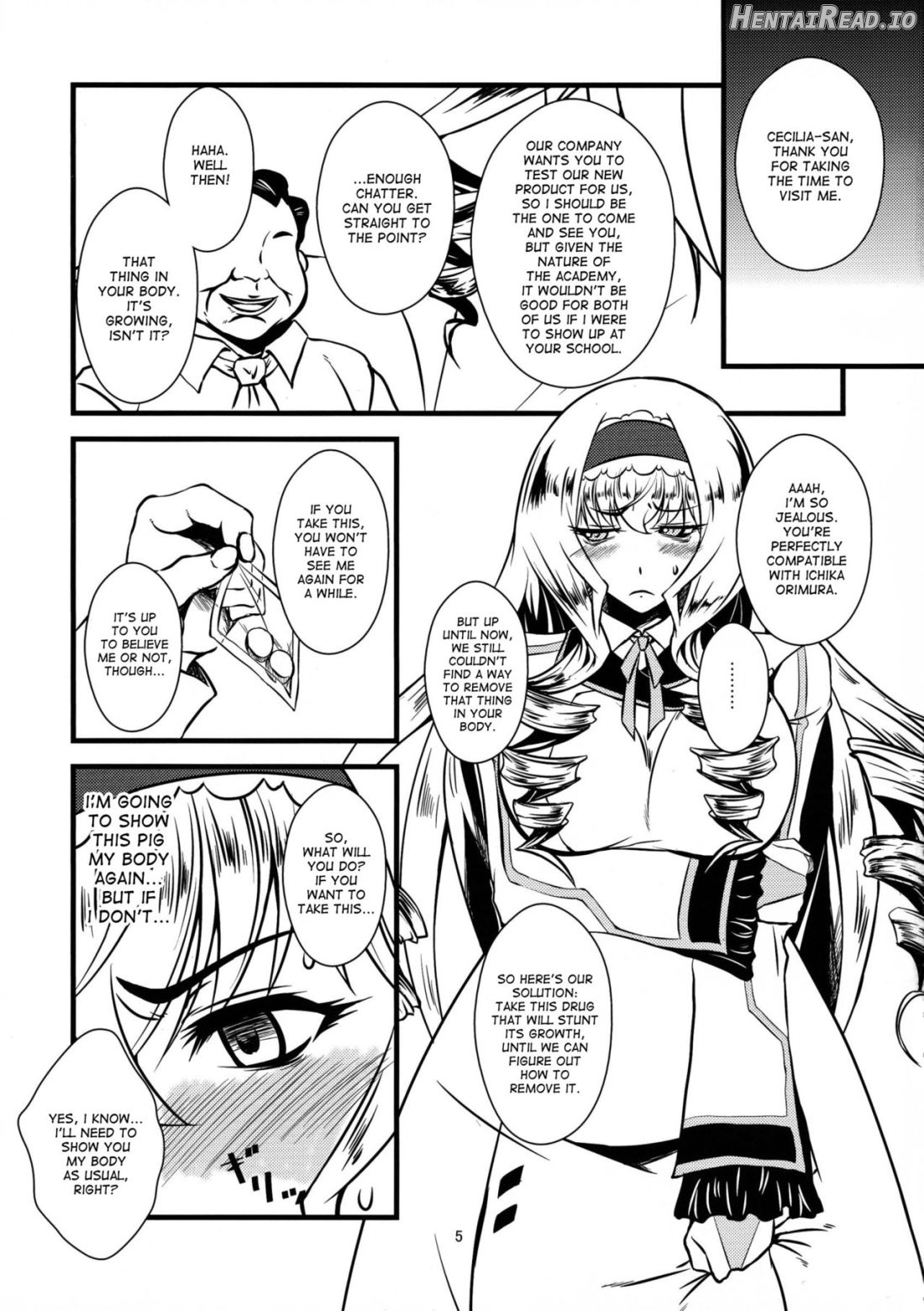 Cecilia-san ga Wana ni Hamatte Shokushu o Haranjau Hon 2 Chapter 1 - page 5