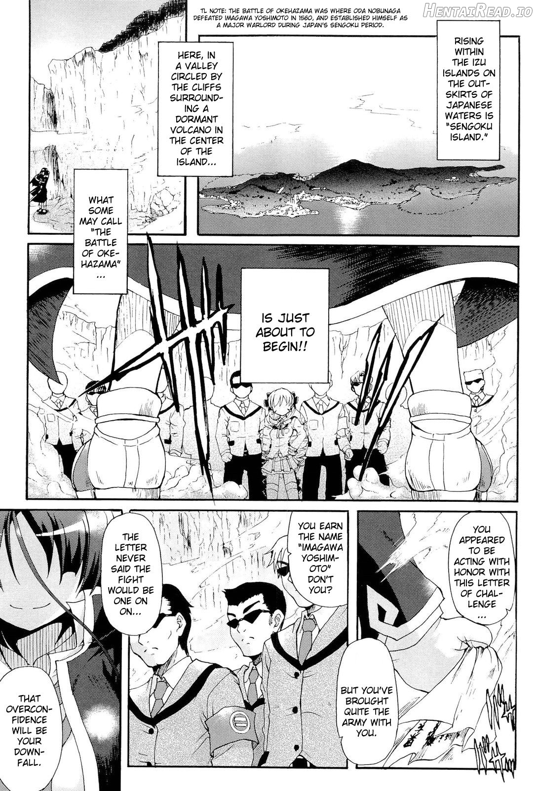 Sengoku Gakuen Senki Nobunaga! ~Inka Ryouran, Mizugi Taisen!~ Genteiban Chapter 1 - page 9