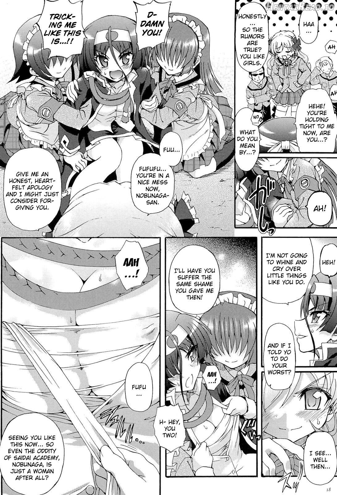 Sengoku Gakuen Senki Nobunaga! ~Inka Ryouran, Mizugi Taisen!~ Genteiban Chapter 1 - page 18