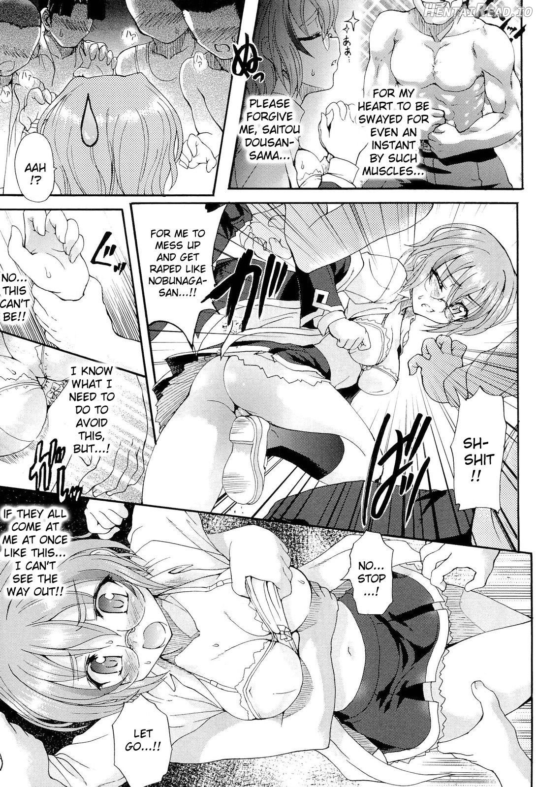 Sengoku Gakuen Senki Nobunaga! ~Inka Ryouran, Mizugi Taisen!~ Genteiban Chapter 1 - page 45