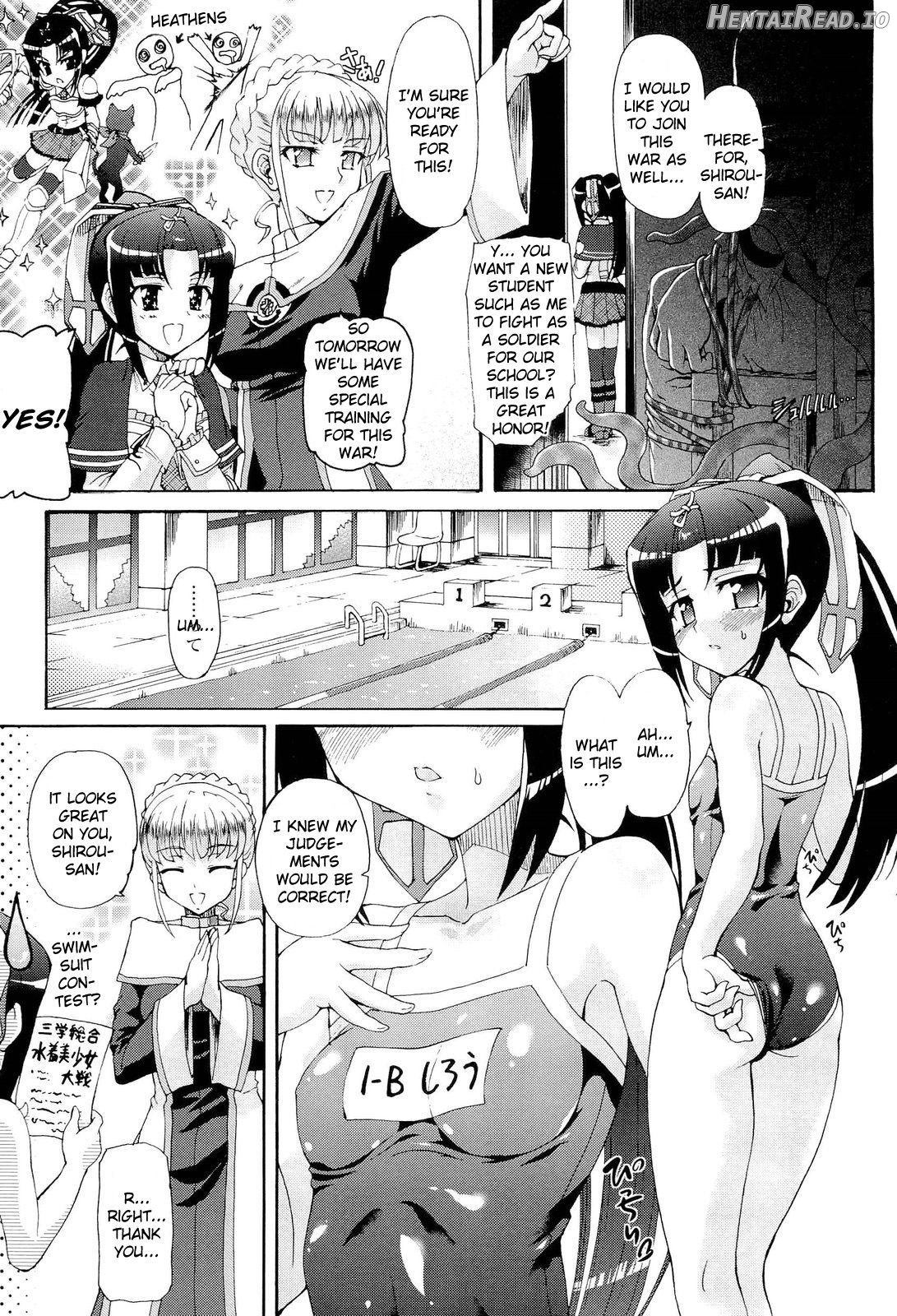 Sengoku Gakuen Senki Nobunaga! ~Inka Ryouran, Mizugi Taisen!~ Genteiban Chapter 1 - page 77