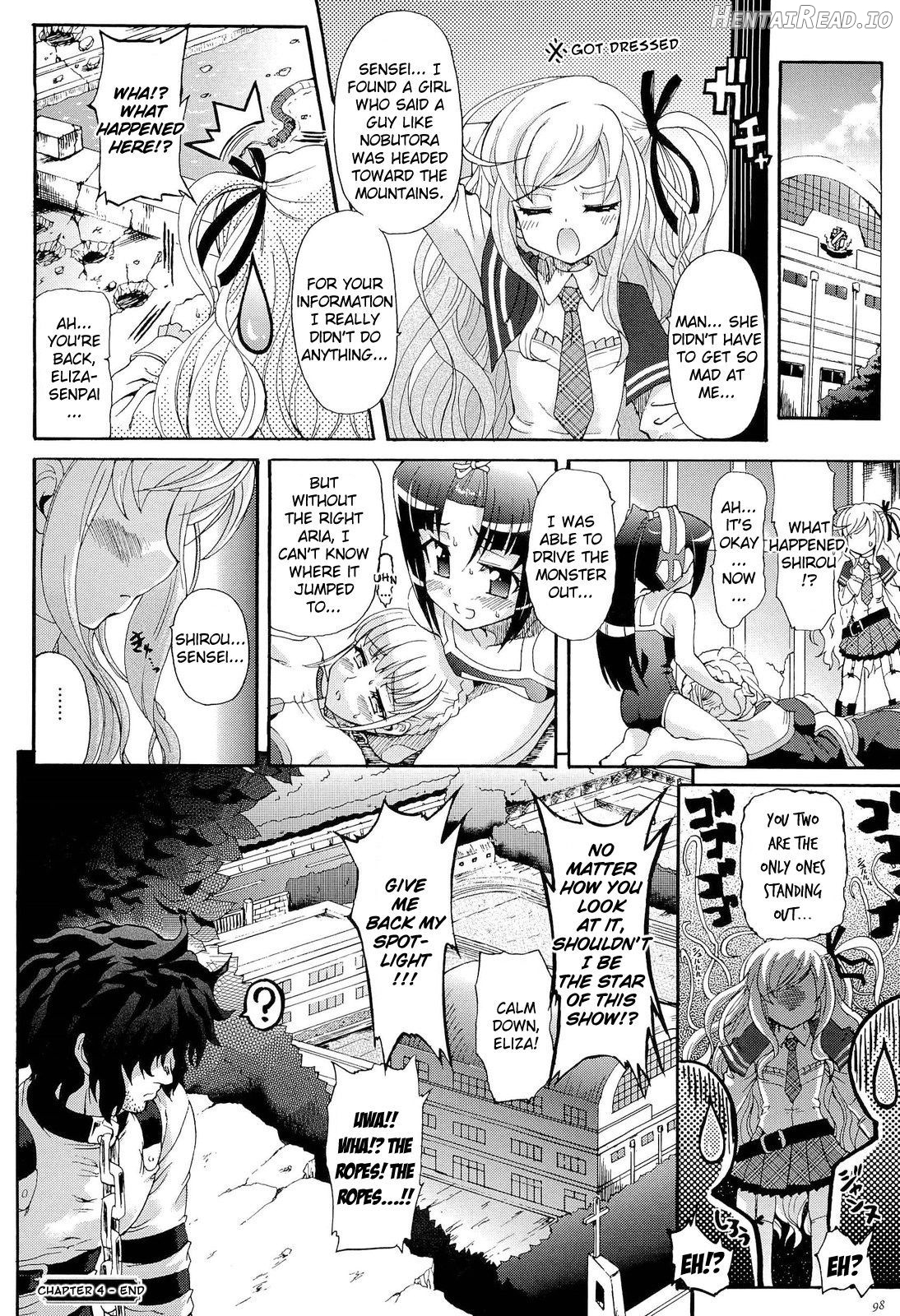 Sengoku Gakuen Senki Nobunaga! ~Inka Ryouran, Mizugi Taisen!~ Genteiban Chapter 1 - page 98