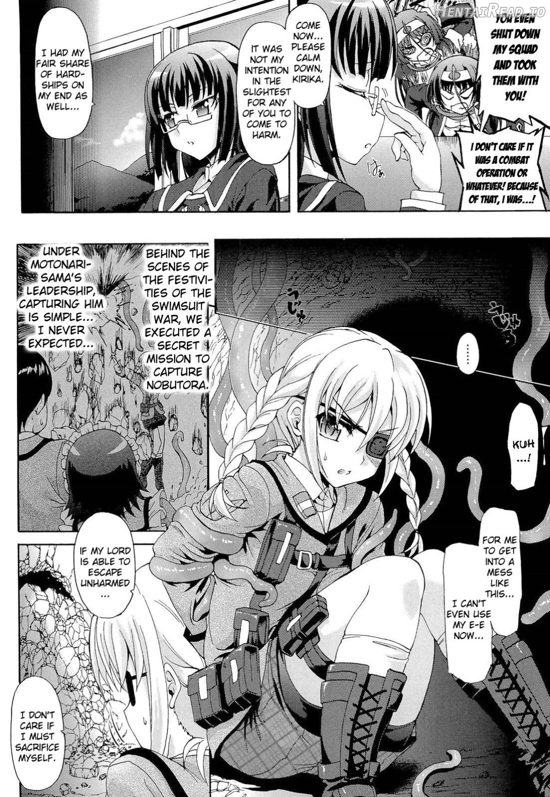 Sengoku Gakuen Senki Nobunaga! ~Inka Ryouran, Mizugi Taisen!~ Genteiban Chapter 1 - page 172