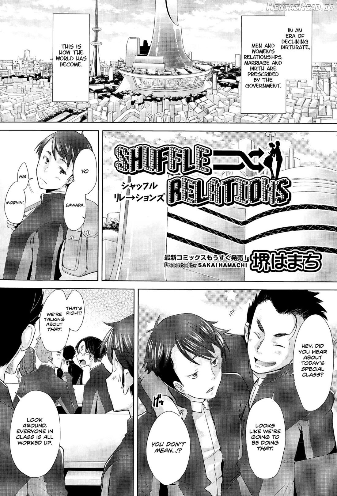 Shuffle Relations Chapter 1 - page 1