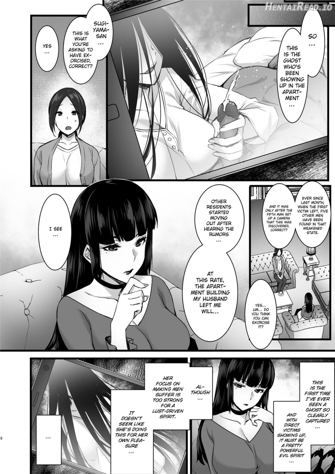 Rental Tanetsuke Oji-san Ghost ~Tera Umare no Tanetsuke Oji-san, Yuurei to Nonstop Hame Jorei~ Chapter 1 - page 5