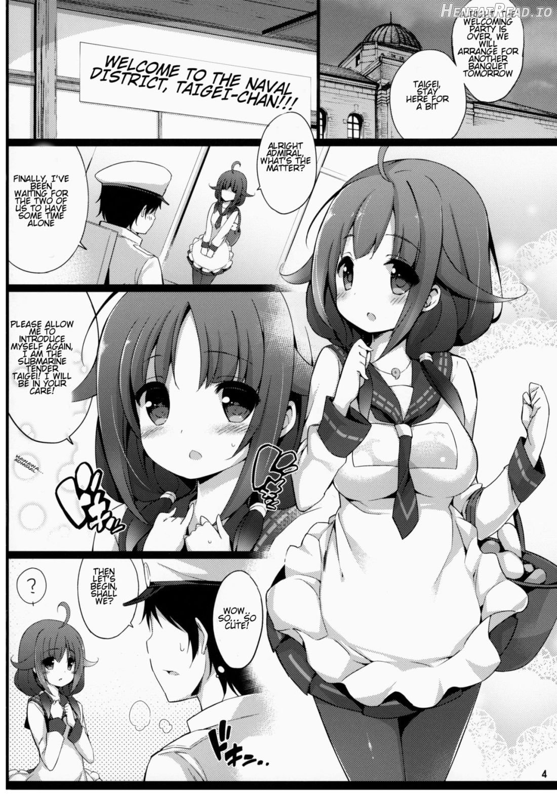 Taigei-Chan to Yasen Shitai! Chapter 1 - page 2