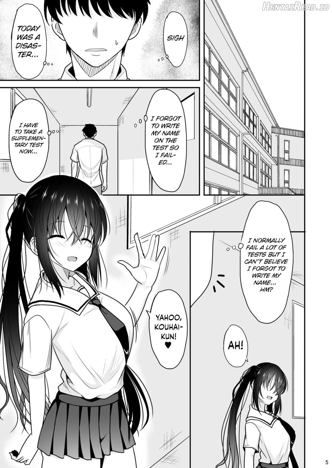 Ecchi ni Hagemashite Kureru Kogara na Senpai Chapter 1 - page 3