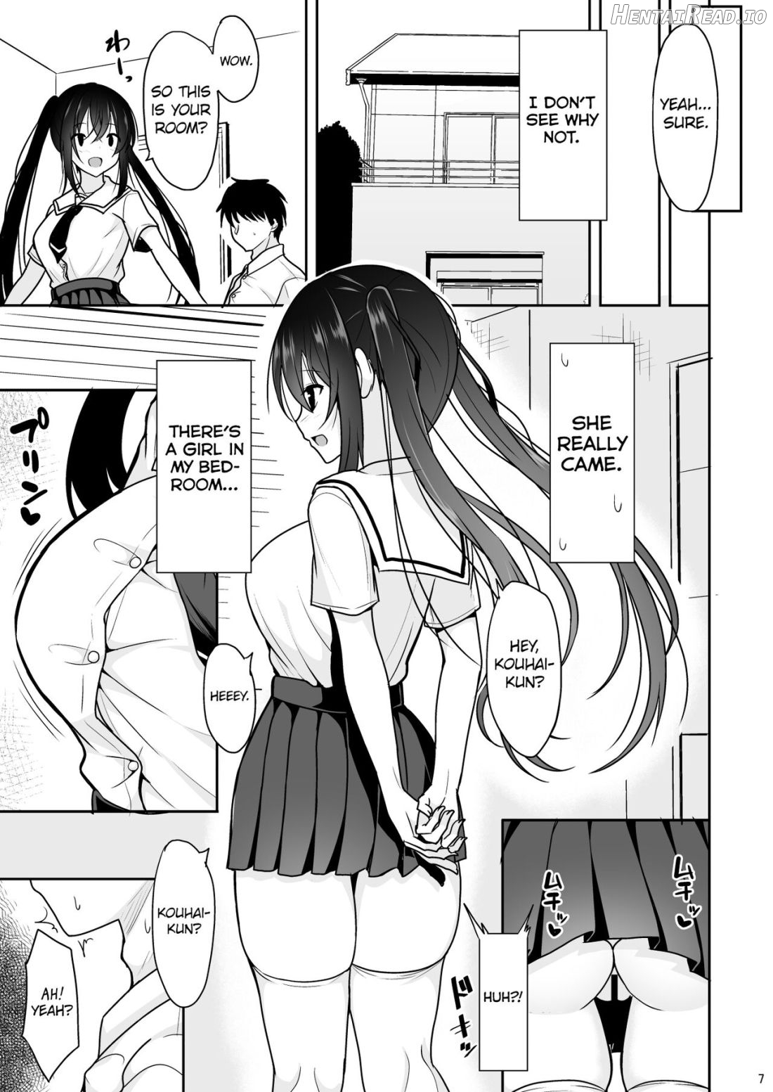 Ecchi ni Hagemashite Kureru Kogara na Senpai Chapter 1 - page 5