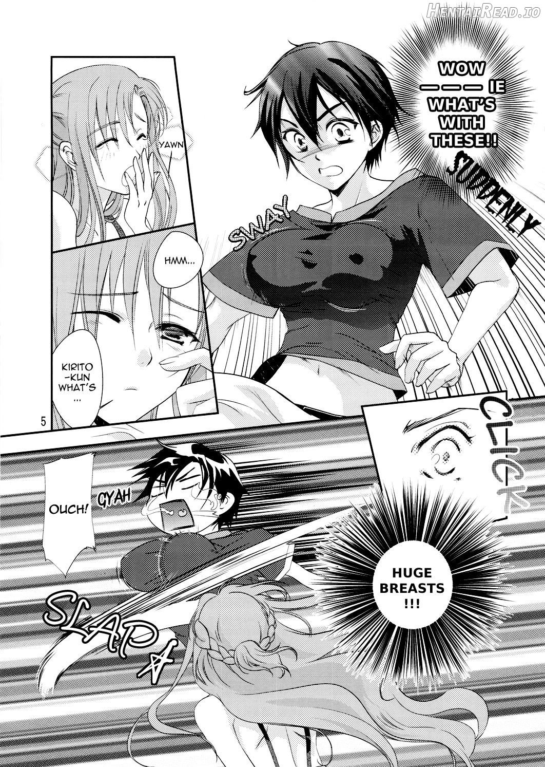 Kirito-kun no Shiroku Betatsuku nani ka Chapter 1 - page 4