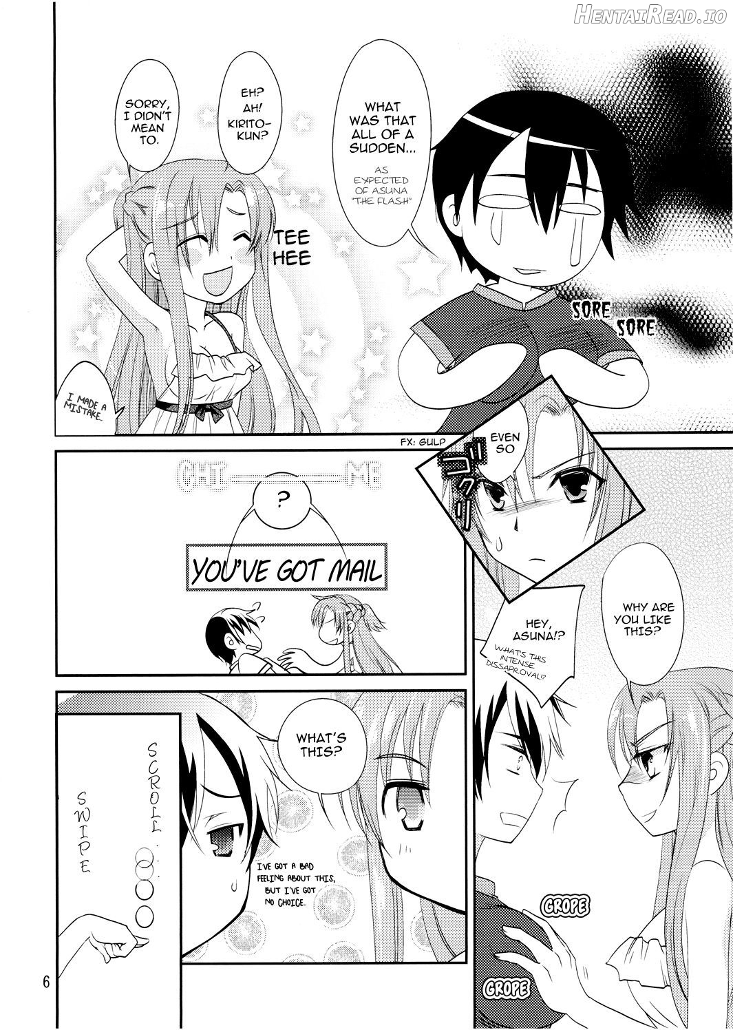 Kirito-kun no Shiroku Betatsuku nani ka Chapter 1 - page 5