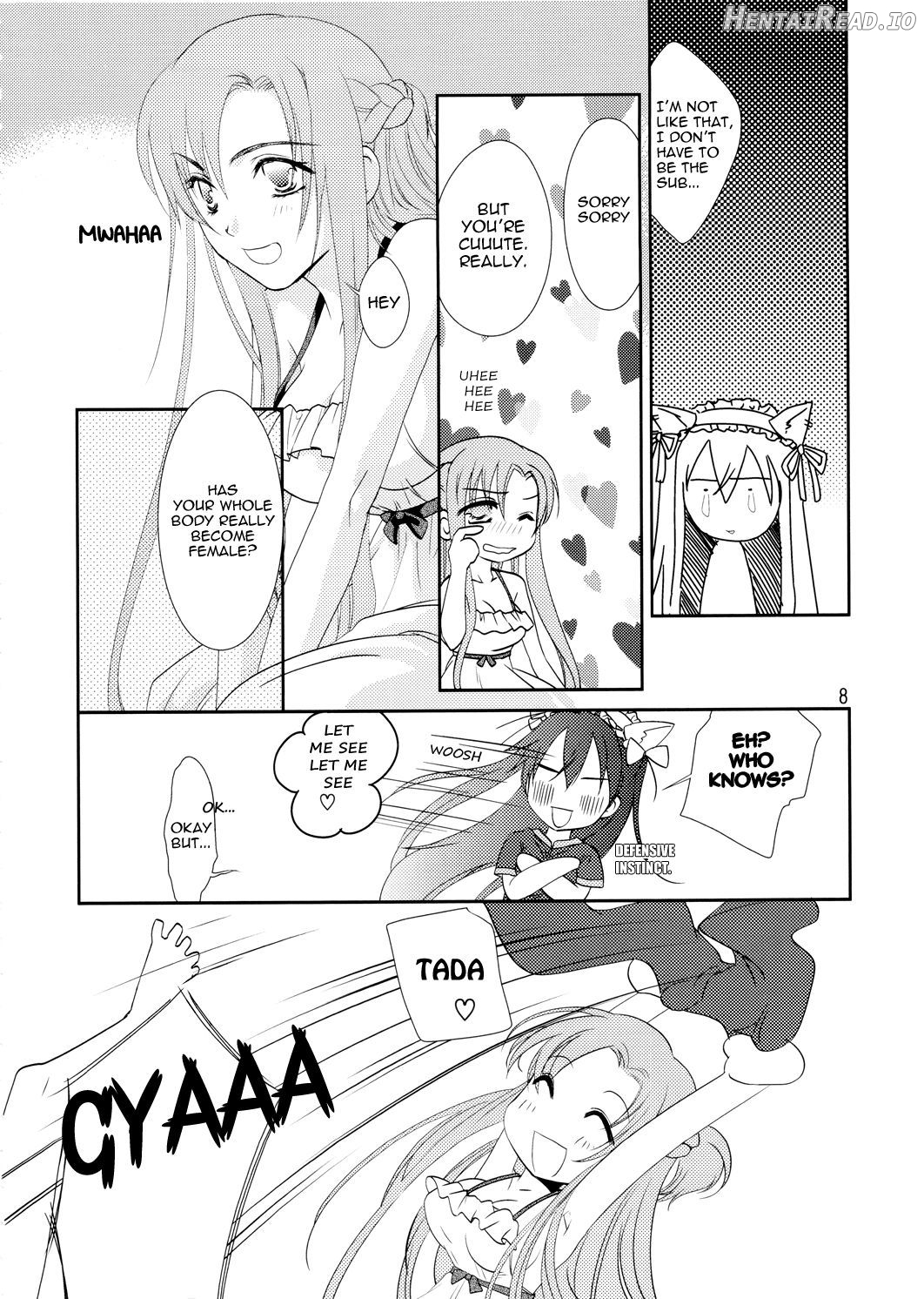 Kirito-kun no Shiroku Betatsuku nani ka Chapter 1 - page 7