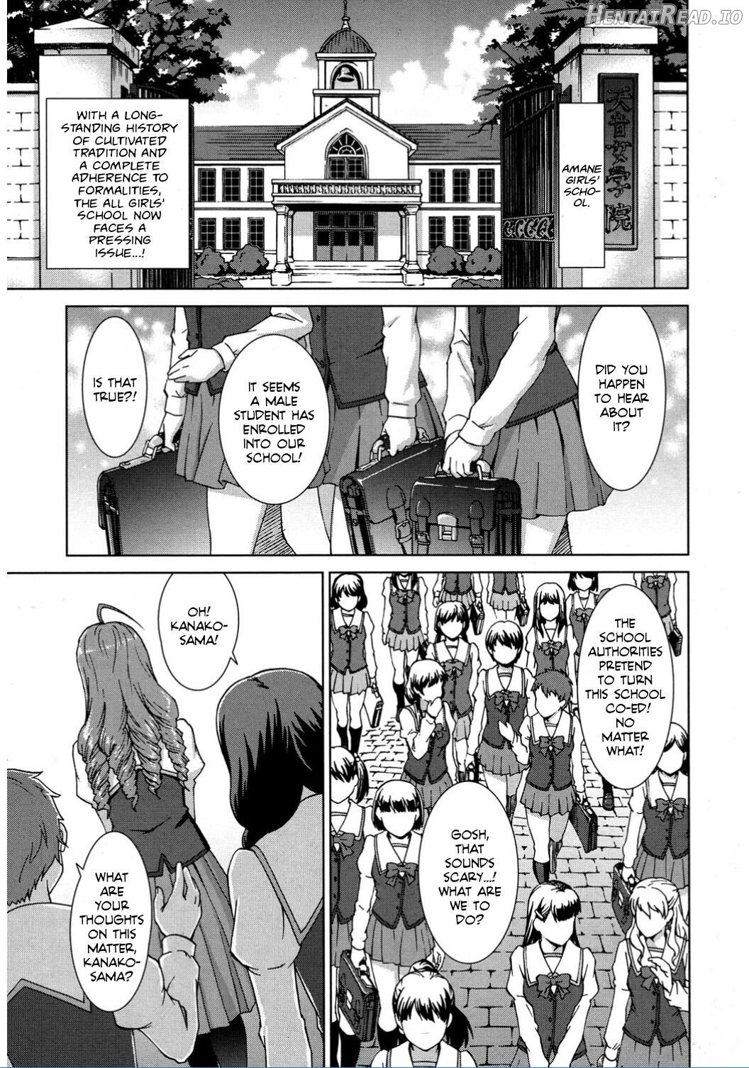 Boku Joshikou ni Nyuugaku Shimashita! Dai 02 Wa Chapter 2 - page 1